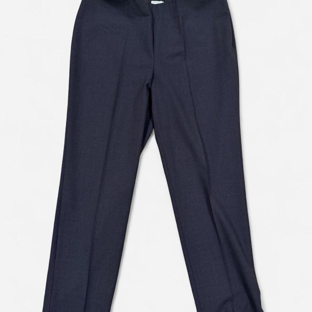 Brunello-cucinelli Women's Navy and Blue Trousers